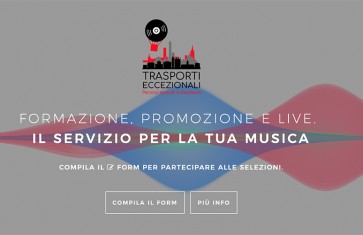 Trasporti Eccezionali - Percorsi musicali in residenza lungo la Via Emilia